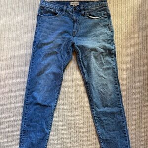 Madewell Relaxed Taper Light Blue Jeans